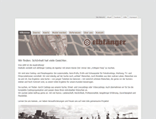 Tablet Screenshot of elbfaenger.de